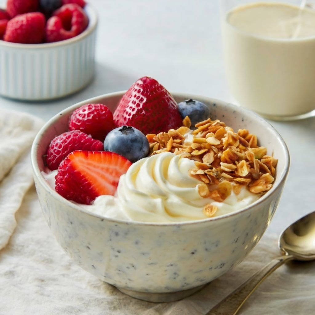 Yogurt con frutas
